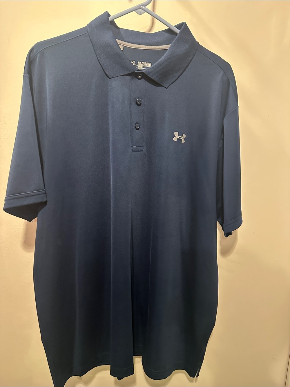 Under Armour Men's Dark Blue Performance Polo